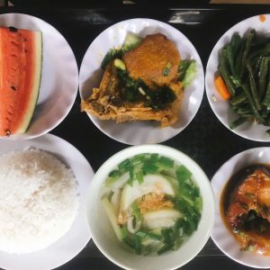 COTLET RAM MỠ HÀNH + CÁ BASA KHO TIÊU