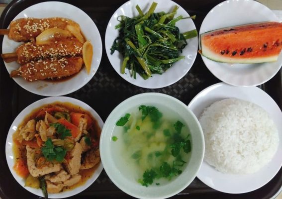 THỊT KHO TAM CỦ + NEM NƯỚNG RIM MÈ