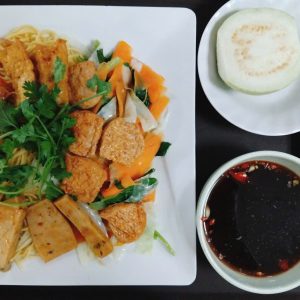 HỦ TIẾU XÀO CHAY